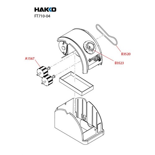 HAKKO FT-710-05 Восстановитель наконечников